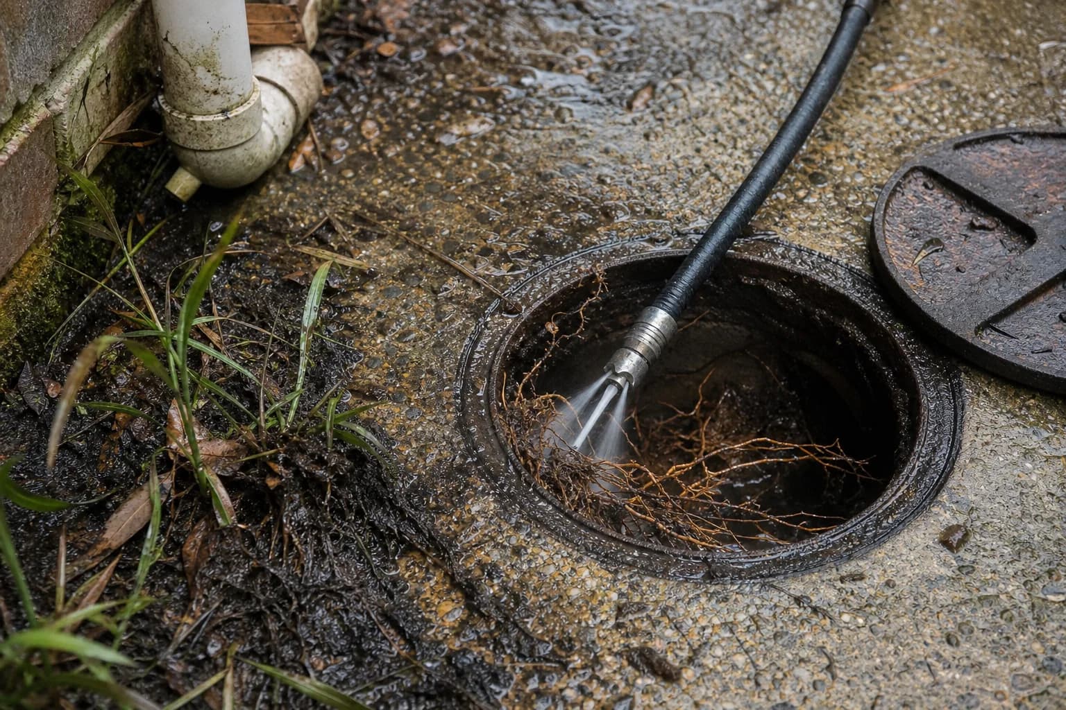 Blocked sewer cleared in Mornington by OneFlow Plumbing
